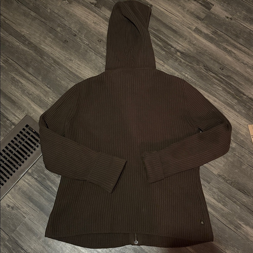 Ralph Lauren woman’s zip up sweater - petite small - Picture 5 of 6